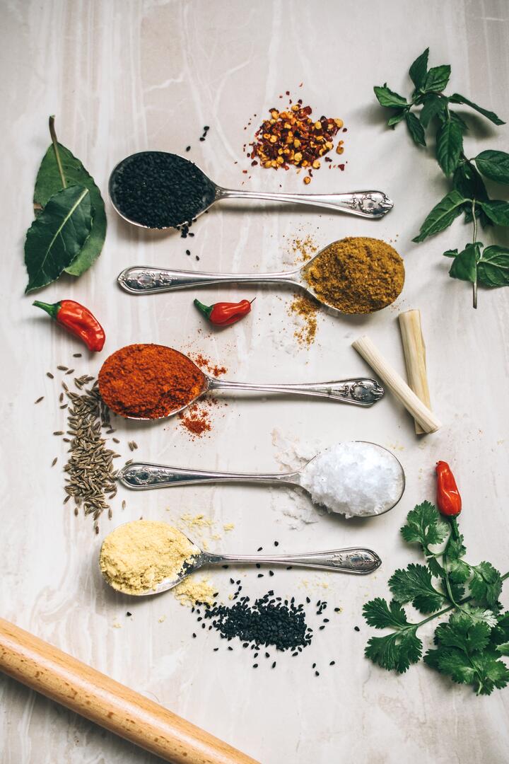 Can you name the herbs and spices?